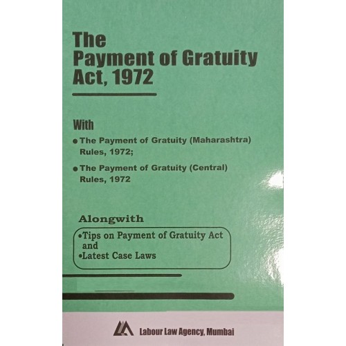 Labour Law Agency's The Payment Of Gratuity Act, 1972 Bare Act 2023